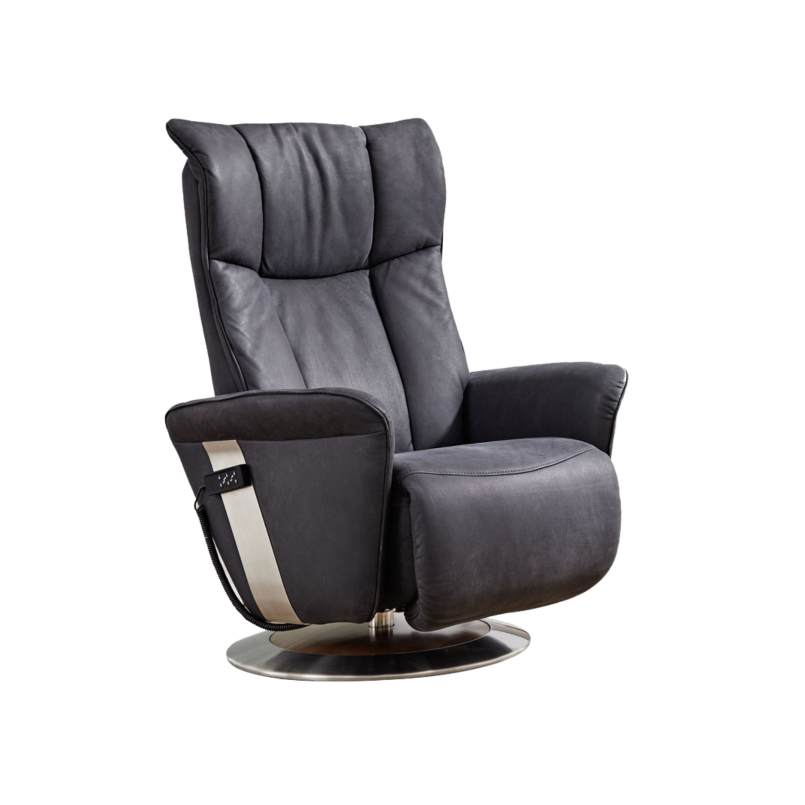 100006-meubelis-sta-op-stoel-7927-valentina-dark grey (4) Meubelis sta-op stoel Valentina – elektrische liftfauteuil met hoge rugleuning, verstelbare beensteun en elegante stoffering