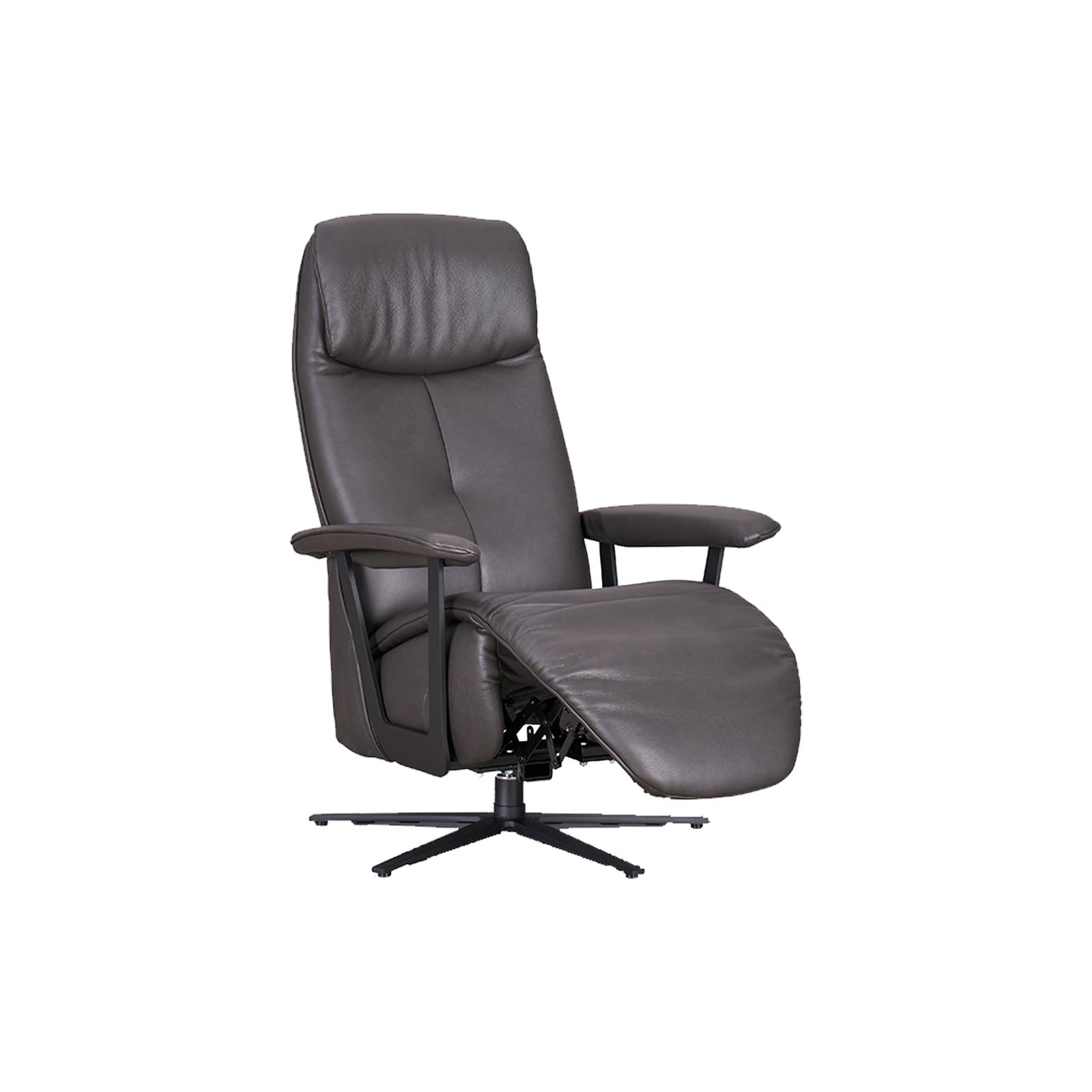 Nice relaxfauteuil – elektrisch verstelbare relaxstoel met hoge rugleuning en 360° draaivoet voor optimaal zitcomfort