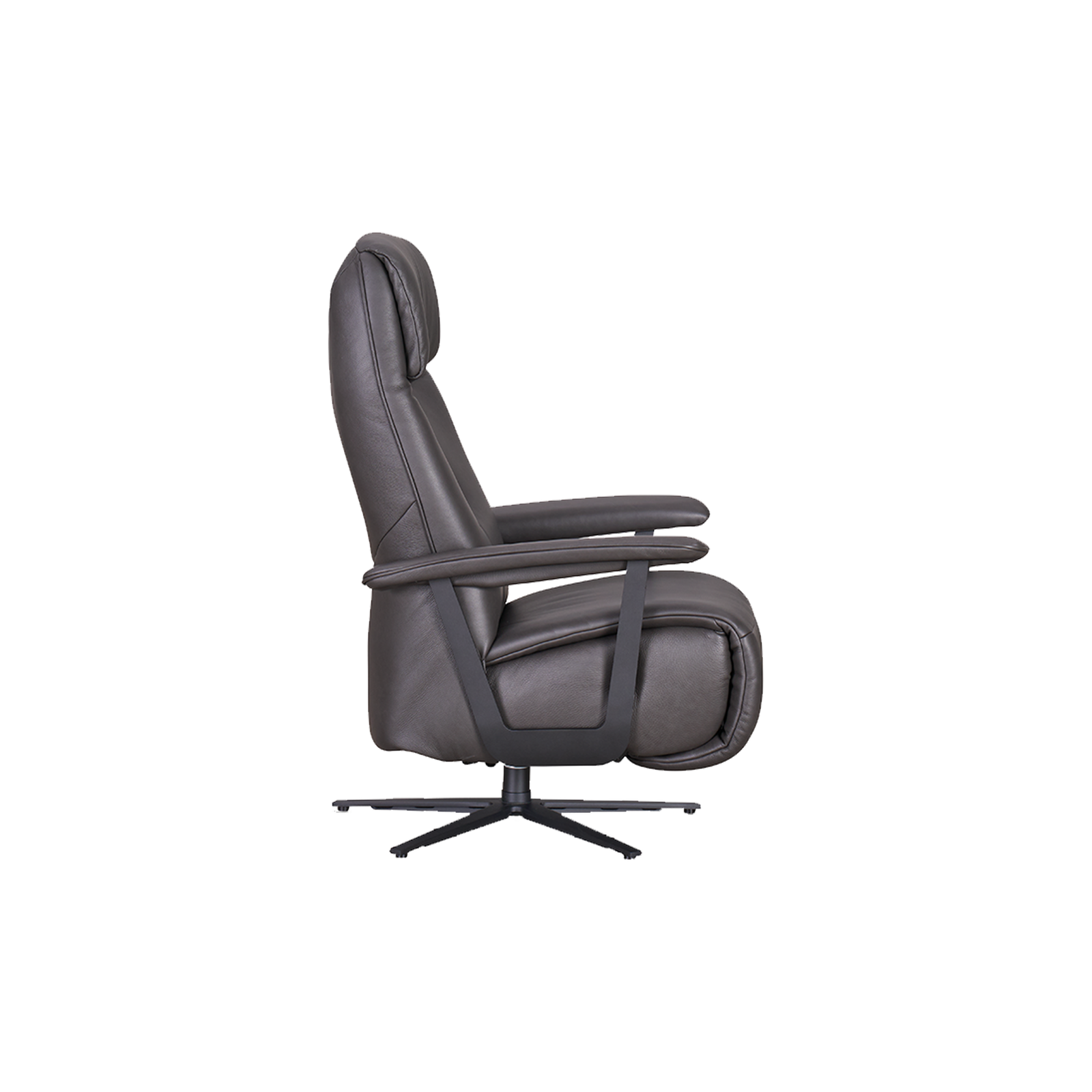 100011-meubelis-sta-op-stoel-7357-nice-dark-grey-(3) Nice relaxfauteuil – elektrisch verstelbare relaxstoel met hoge rugleuning en 360° draaivoet voor optimaal zitcomfort