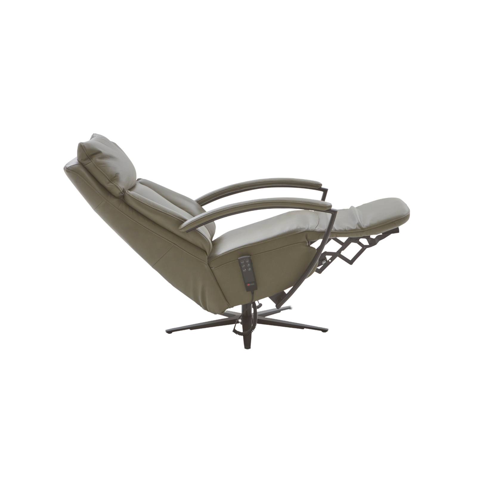 19510_23 Morrison relaxfauteuil – elektrisch verstelbare relaxstoel met hoge rugleuning en zachte bekleding voor ultiem zitcomfort