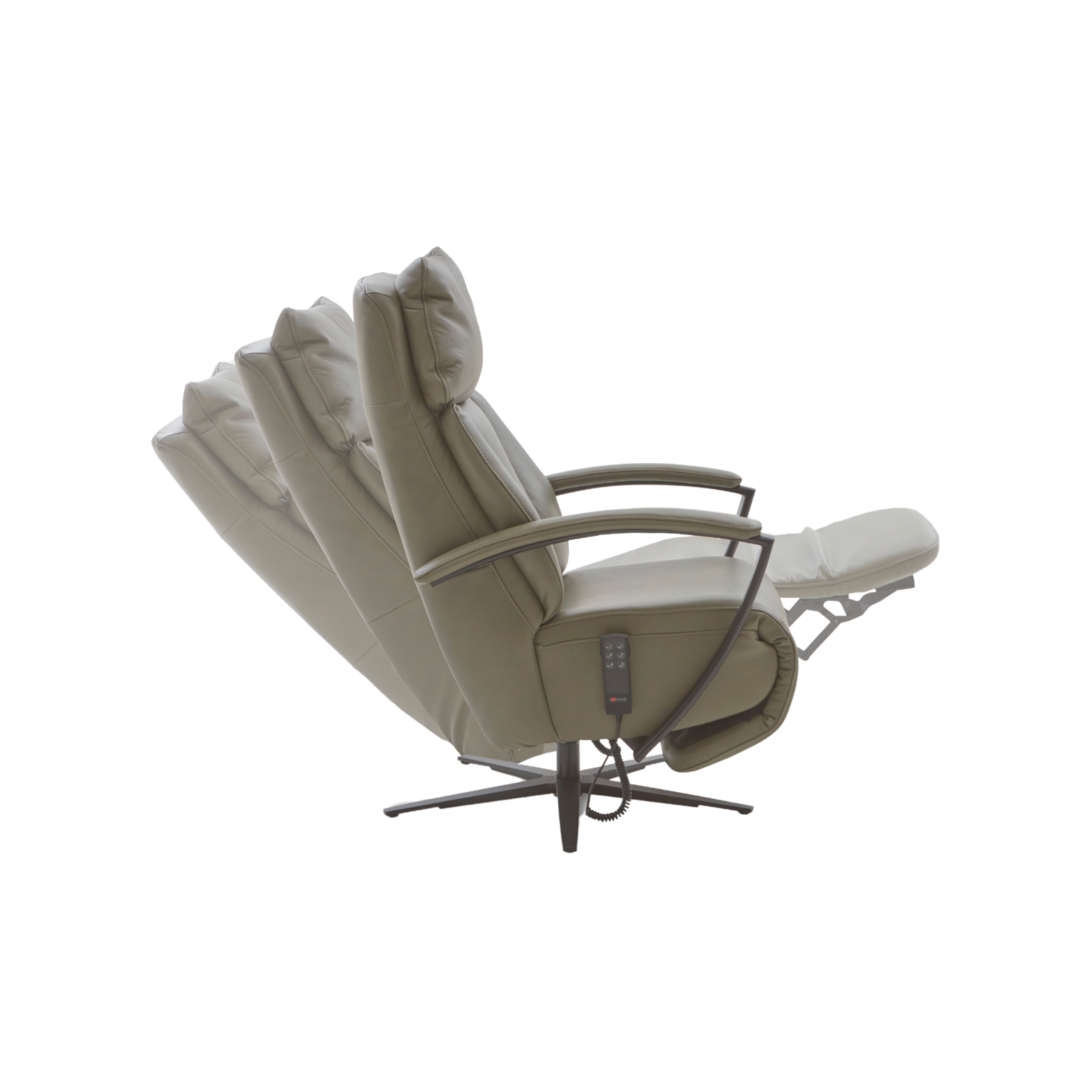 19512_23 Morrison relaxfauteuil – elektrisch verstelbare relaxstoel met hoge rugleuning en zachte bekleding voor ultiem zitcomfort