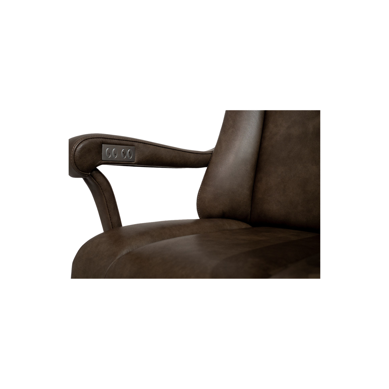 Meubelis sta-op stoel Majestic – luxe elektrische liftfauteuil met hoge rug, verstelbare beensteun en zachte bekleding