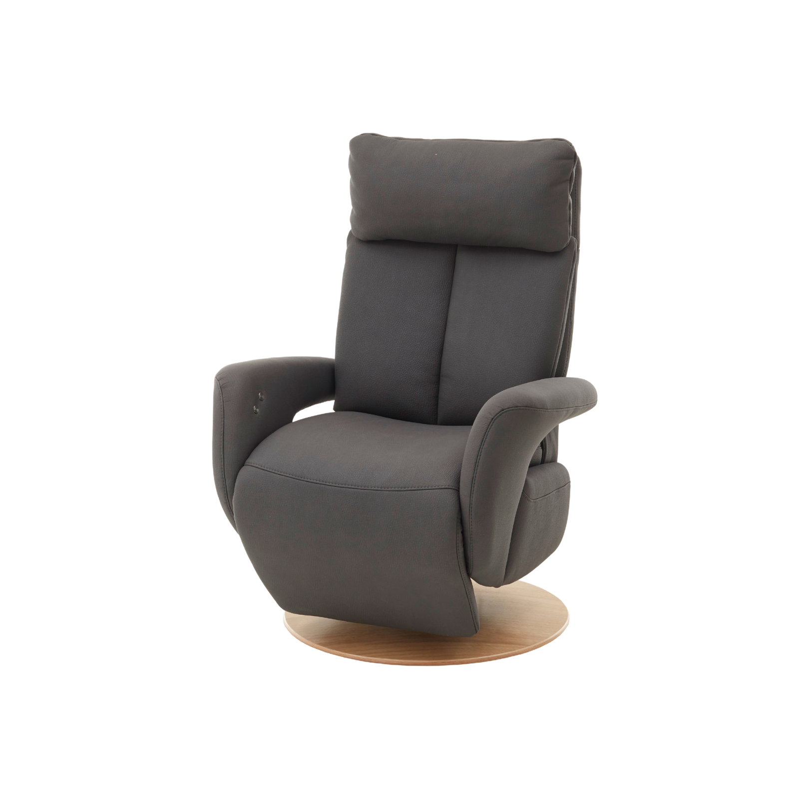 Meubelis sta-op stoel Rome Avalon – elektrische liftfauteuil met hoge rugleuning, verstelbare beensteun en zachte bekleding