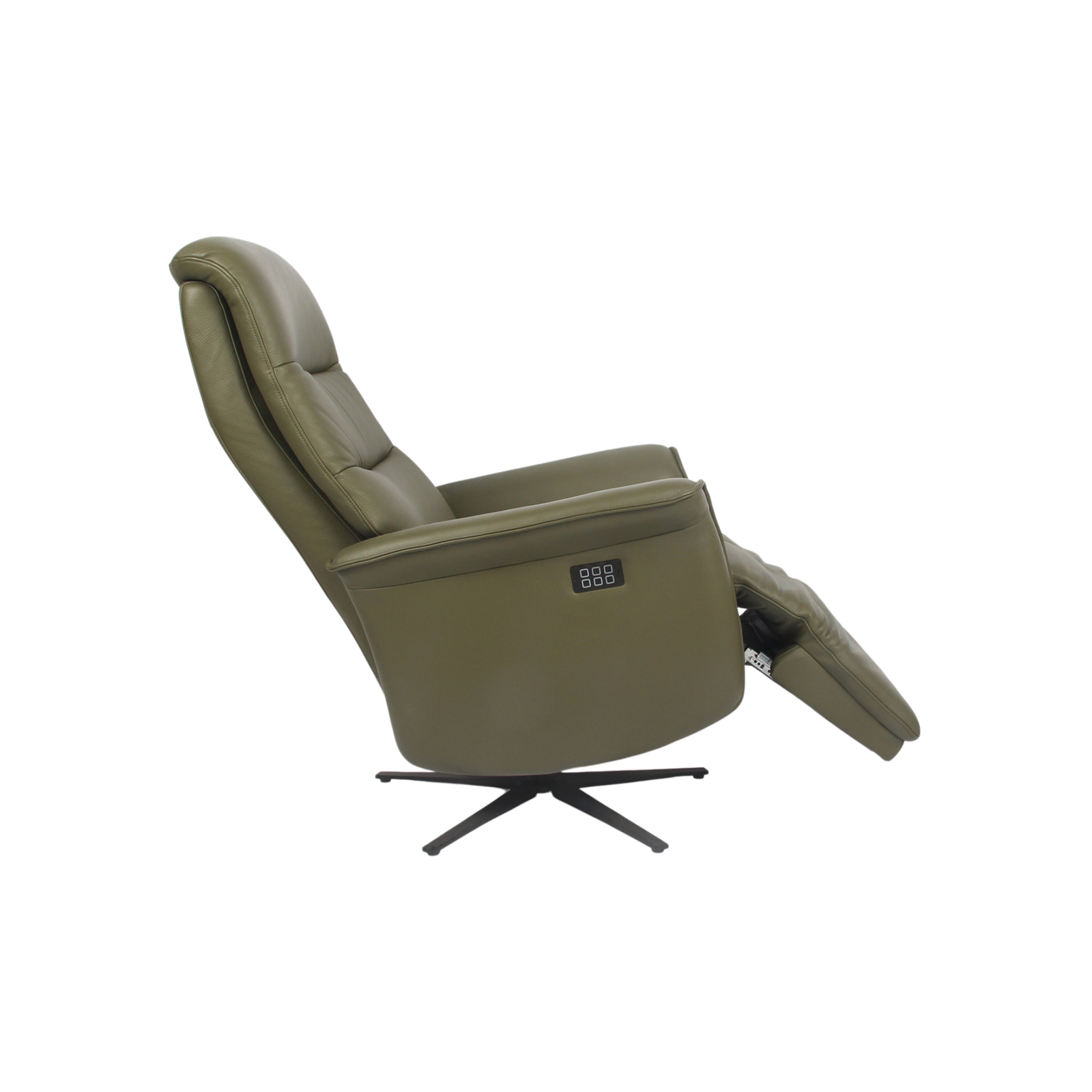 Meubelis Bello relaxfauteuil – elektrisch verstelbare fauteuil met hoge rug en 360° draaivoet voor luxe zitcomfort