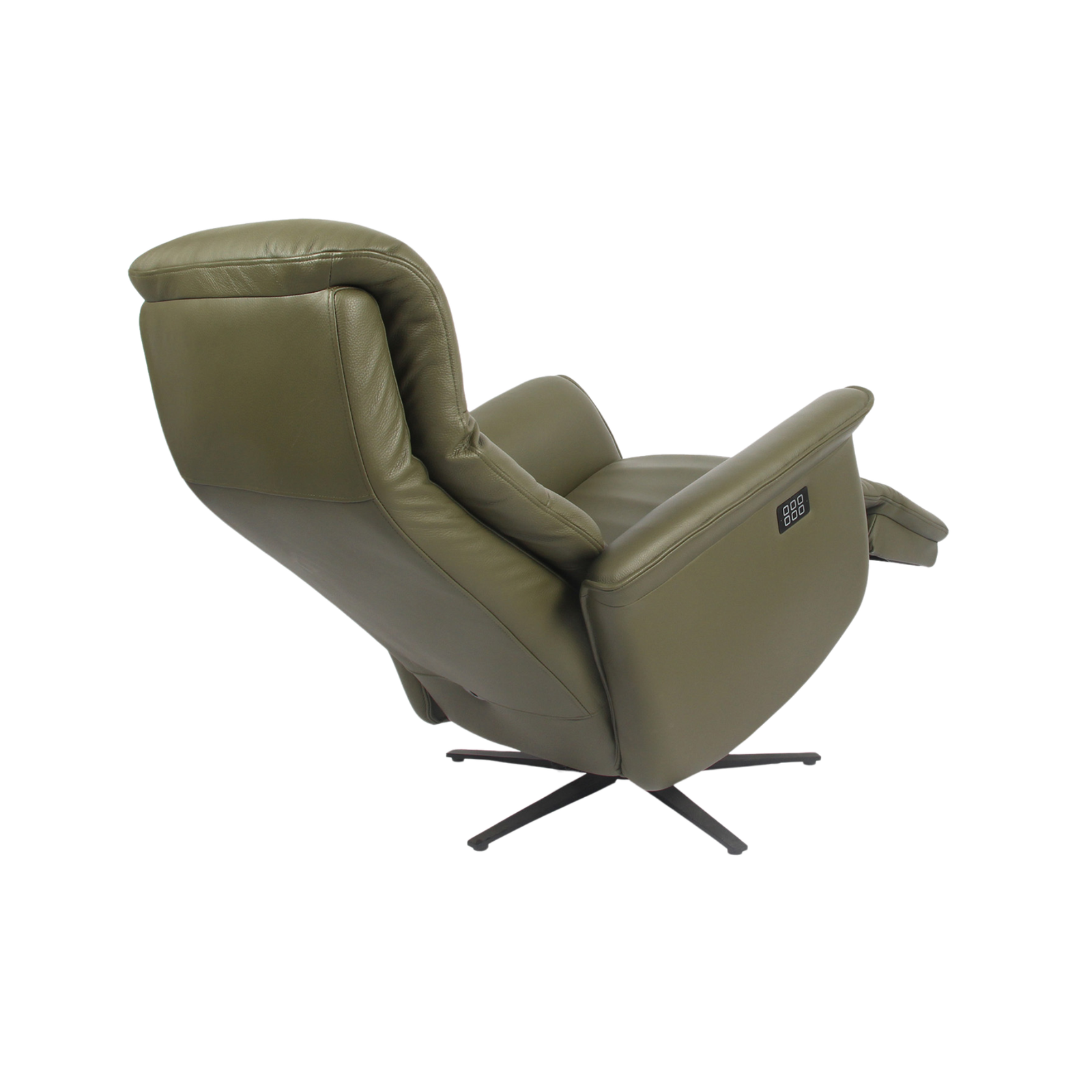 Meubelis Bello relaxfauteuil – elektrisch verstelbare fauteuil met hoge rug en 360° draaivoet voor luxe zitcomfort