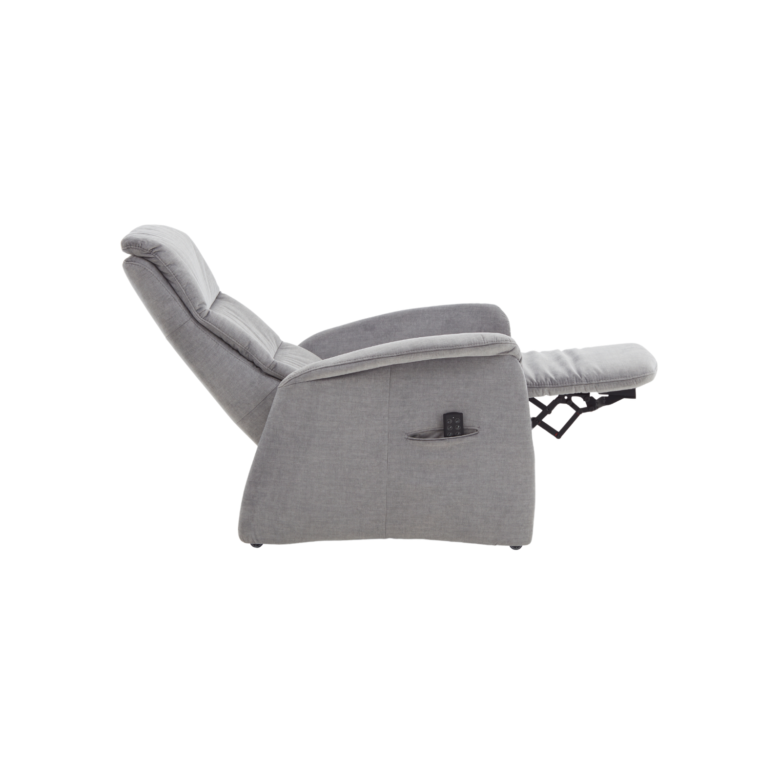Meubelis sta-op stoel Harlem V1 – elektrische liftfauteuil met hoge rugleuning en verstelbare beensteun voor veilig opstaan