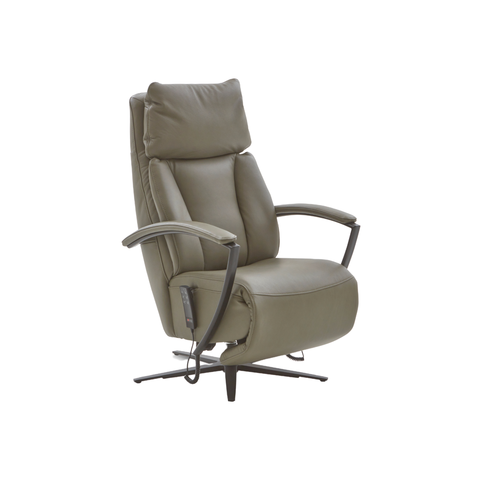 500004-Meubelis-sta-op-stoel-Morrison-V3 Morrison relaxfauteuil – elektrisch verstelbare relaxstoel met hoge rugleuning en zachte bekleding voor ultiem zitcomfort