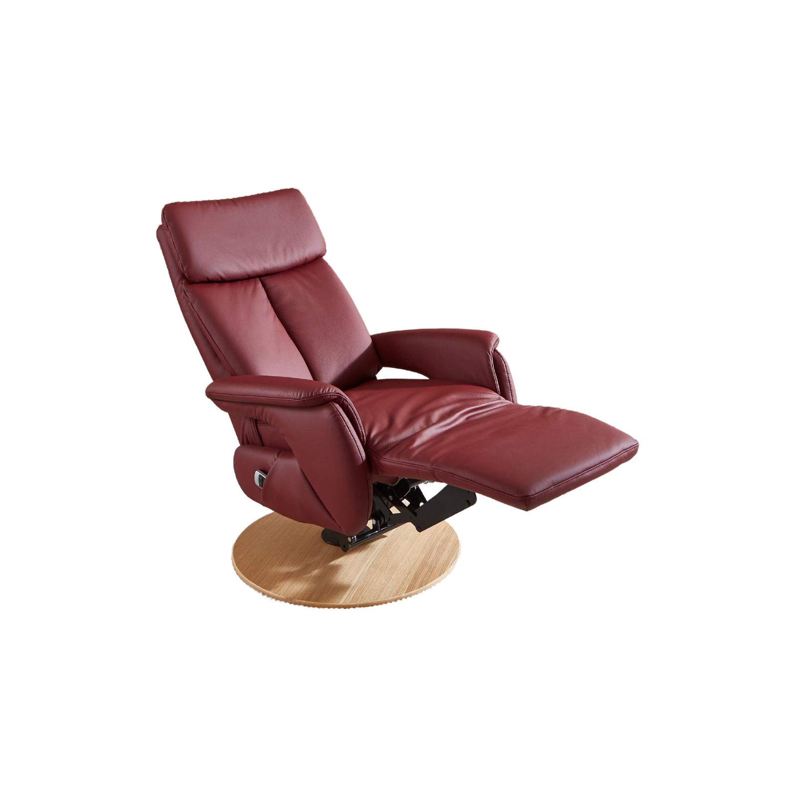 Meubelis Rozanno 1222 relaxfauteuil – elektrisch verstelbare fauteuil met hoge rugleuning, voetsteun en draaivoet voor optimaal comfort