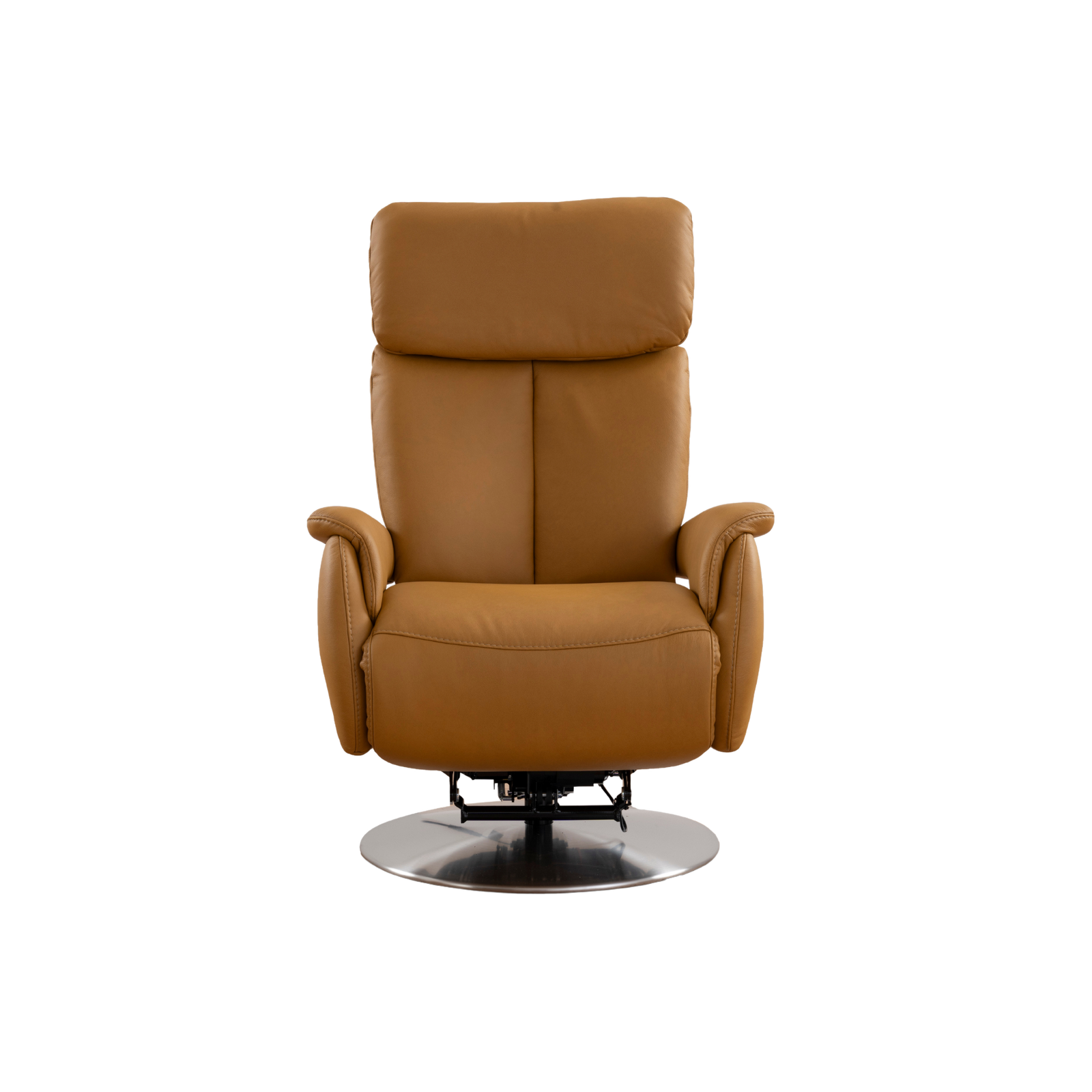 MATCH, Variante 1, Typ 1222_3M.HW.ASH_ Evita dijon_01_FS Meubelis Rozanno 1222 relaxfauteuil – elektrisch verstelbare fauteuil met hoge rugleuning, voetsteun en draaivoet voor optimaal comfort