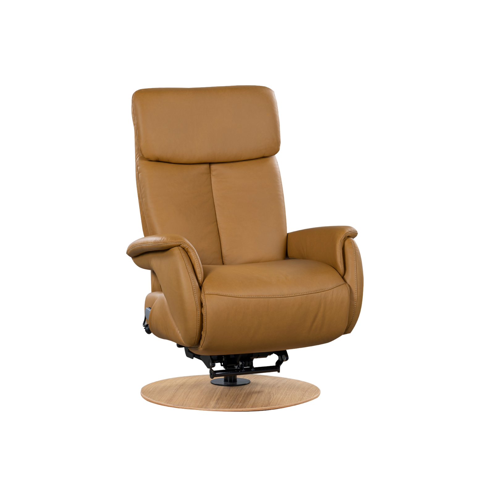 Meubelis Rozanno 1222 relaxfauteuil – elektrisch verstelbare fauteuil met hoge rugleuning, voetsteun en draaivoet voor optimaal comfort