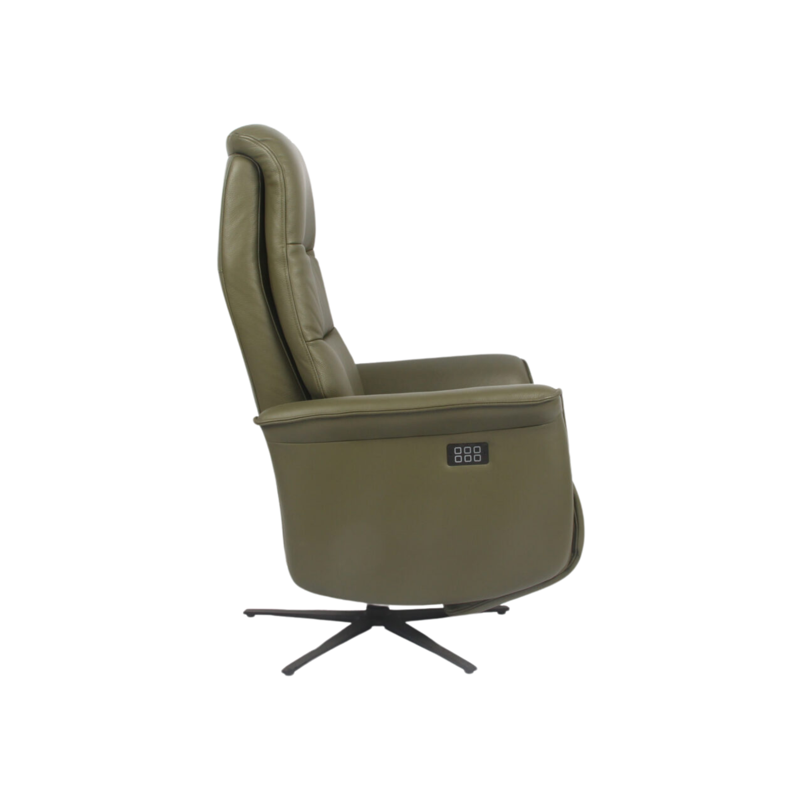 Meubelis Bello relaxfauteuil – elektrisch verstelbare fauteuil met hoge rug en 360° draaivoet voor luxe zitcomfort