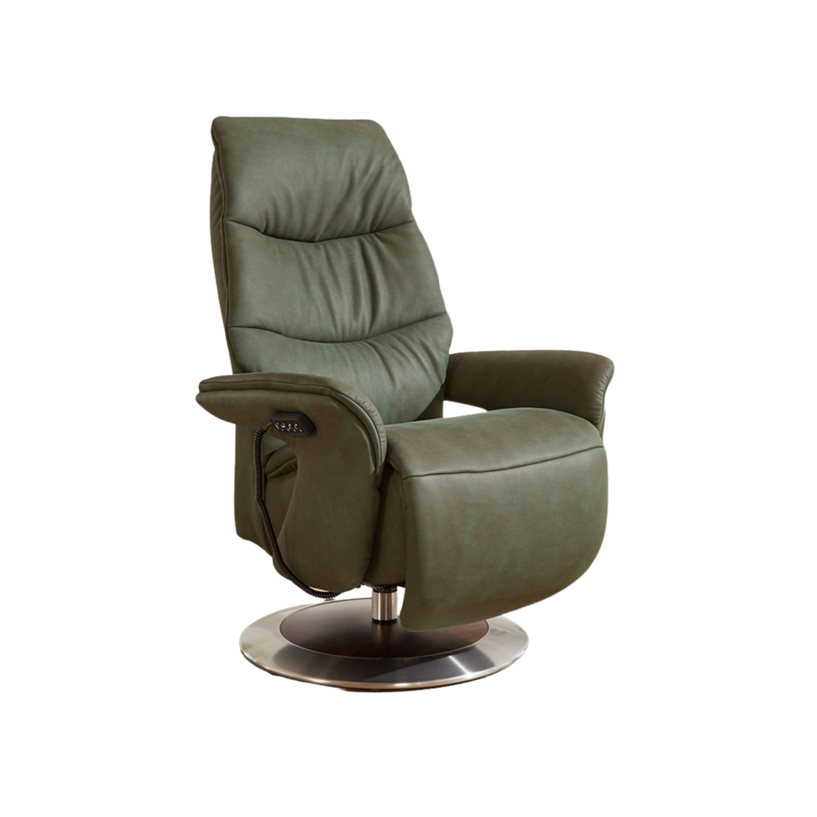 Meubelis sta-op stoel Monaco – elektrische liftfauteuil met hoge rug, verstelbare beensteun en elegante afwerking