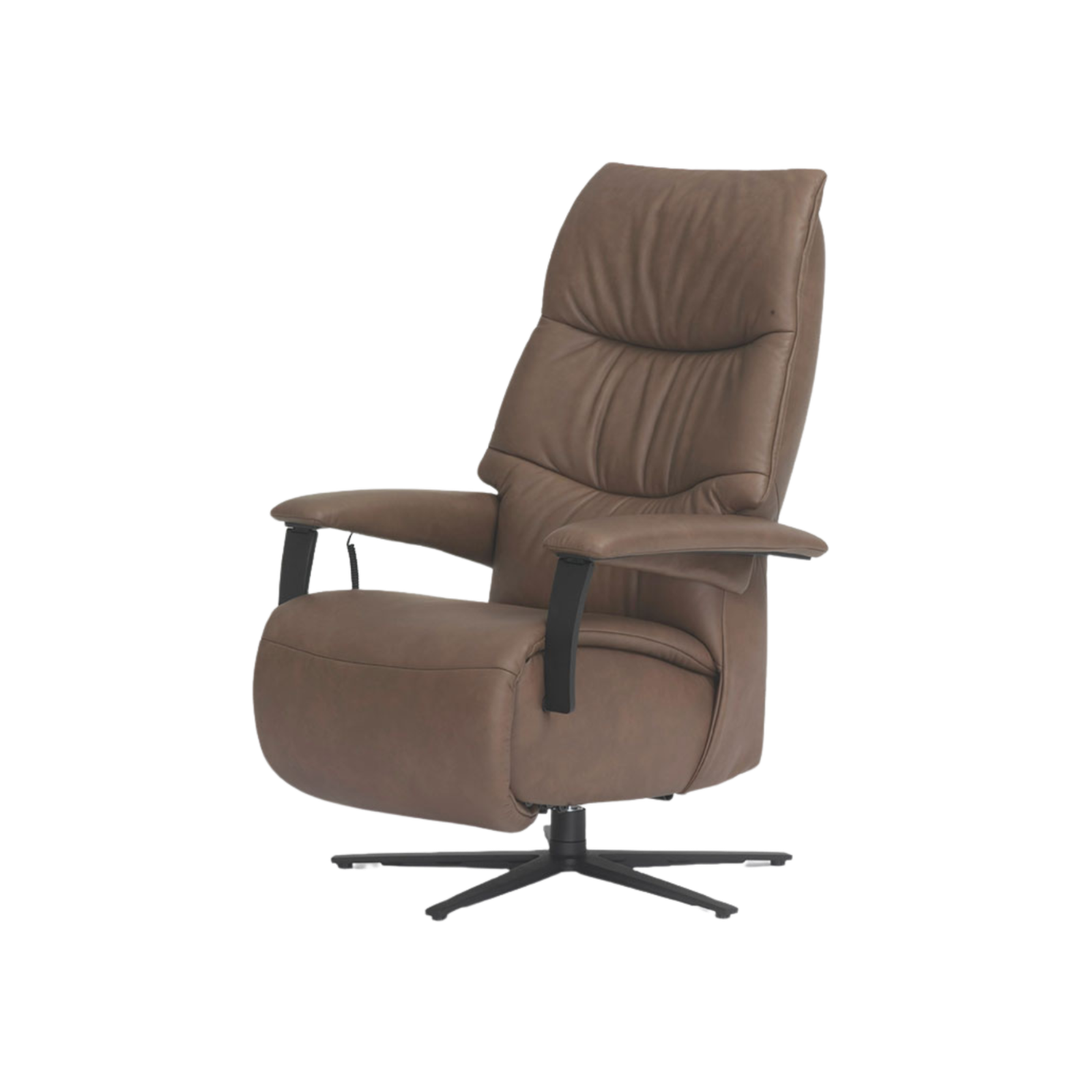 Meubelis sta-op stoel Lyon – elektrische liftfauteuil met hoge rug, verstelbare beensteun en zachte bekleding voor optimaal comfort