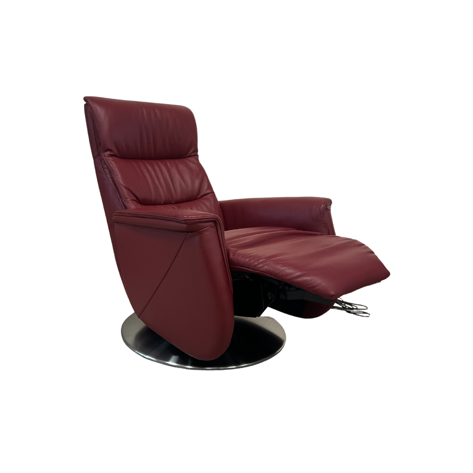 600001-meubelis-sta-op stoel-Pisa Rood (26) Meubelis sta-op stoel Pisa rood – elektrische liftfauteuil met hoge rugleuning en verstelbare beensteun