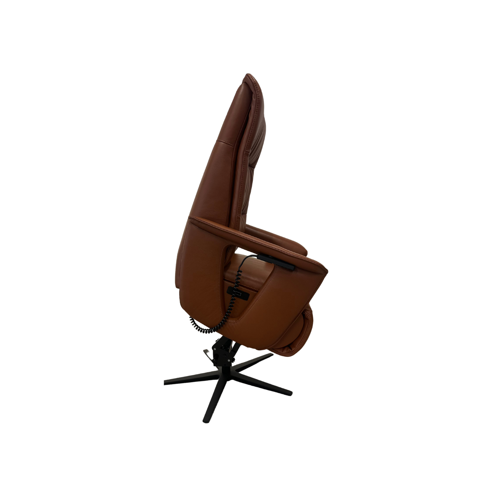 600003-meubelis-sta-op stoel-Avila Bruin (67) Meubelis sta-op stoel Avila bruin – elektrische liftfauteuil met hoge rugleuning en verstelbare beensteun voor veilig opstaan